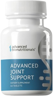 Advanced Joint Support dietary supplement bottle, 60 tablets